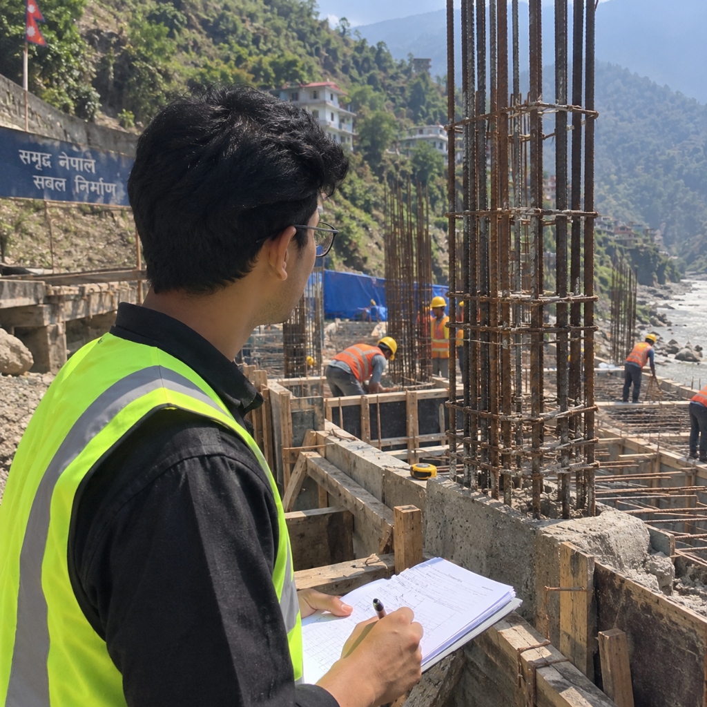 Site Inspection — Construction Quality Control Nepal